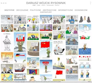 Art Gallery - rysunki satyryczne, rysunki reklamowe, galeria rysunków i ilustracje satyryczne