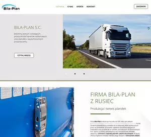 Bila-Plan Plandeki, napisy reklamowe, banery, tablice informacyjne, reklama na pojazdach