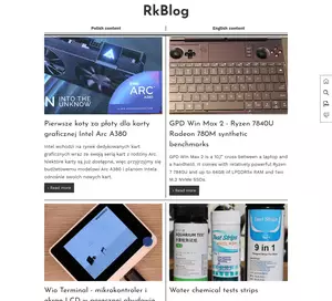 Biblioteka CMS Riklaunima - RkCMF