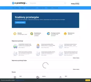 Przetargi budowlane - e-przetargi.eu