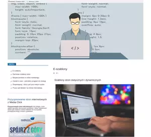 Szablony stron www - podejście profesjonalne