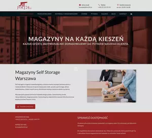 Self storage Warszawa - fort24.pl