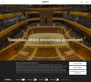 Siedziska sportowe Forum Seating