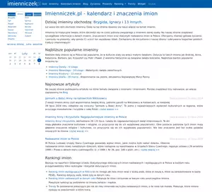http://imienniczek.pl