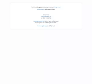 Gościniec Kołomyja - Konstancin Jeziorna