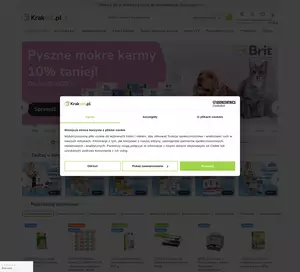 Sklep zoologiczny - karma dla psów i kotów