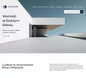 Schody z żywicy Poznań - luxfloor.pl