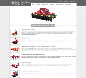 Zakład mechaniczny - produkcja maszyn rolniczych