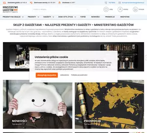 Ministerstwo Gadżetów - Departament Niesamowitych Prezentów i Zadziwiających Gadzetów