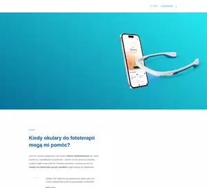 Okulary do światłoterapii - okularyantydepresyjne.pl