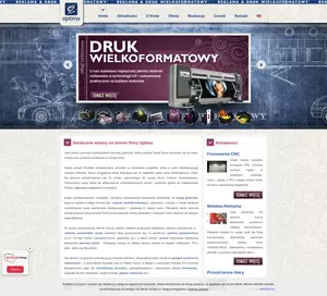 Optima - Reklama wizualna - Szczecin