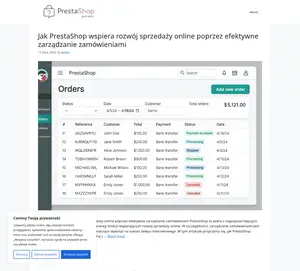 Aktualizacja PrestaShop  - prestashop.sklep.pl