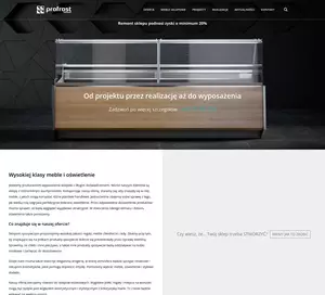 Profrost - wyposażenie sklepów
