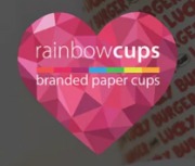 Kubki jednorazowe do kawy z logo - rainbowcups.pl
