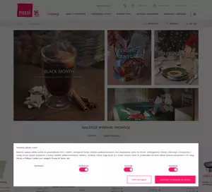 Sklep Rossi.pl - akcesoria kuchenne, biurowe, wystrój salonu, jadalni, ogrodu