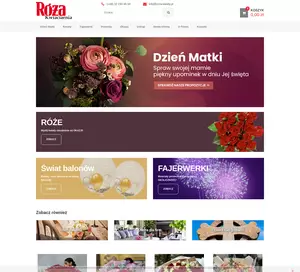 Kwiaciarnia Róża - Poczta Kwiatowa, kwiaty z dostawą do domu!