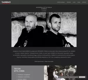 Akademia Chinskich Sztuk Walk SAN-BAO w Gdansku - treningi Tai-Chi i Kung-Fu