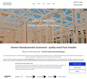 Drewno konstrukcyjne świerk skandynawski - scanwood.com.pl