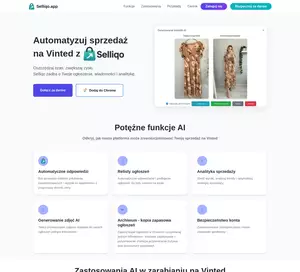 Automatyzacja sprzedaży Vinted - selliqo.app