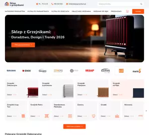 Grzejniki dekoracyjne - sklepzgrzejnikami.pl