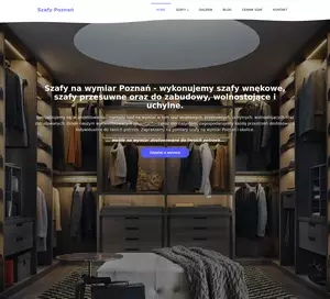 Szafy z drzwiami przesuwnymi Poznań - Szafy-Poznan.pl