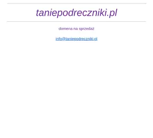 Tanie podręczniki - księgarnia internetowa