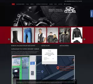 Tarbor - producent, odzież motocyklowa, kurtki, buty sklep motocyklowy