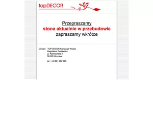 topDECOR - wystrój wnętrz