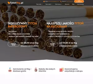 Tytoń sklep - tyton1kg.pl