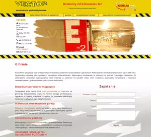 Vector - Drogi transportowe w magazynie