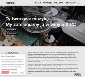 Tłoczenie płyt winylowych - x-disc.pl