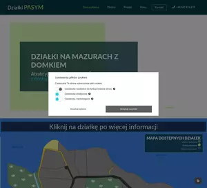 zrzut ekranu strony